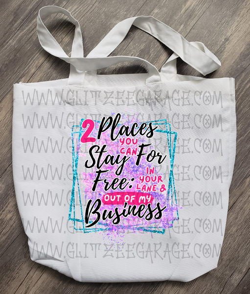 Tote Bag - In Your Lane