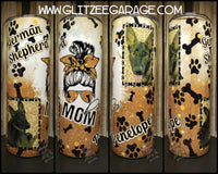 20oz SS Tumbler - Dog Mom