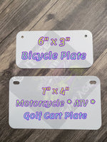Mini License Plate - Fair Enuf '25 (ENUF)