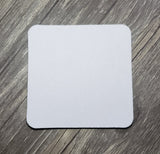 Table Coaster - Neoprene Square - Attitude Check '26 (AC)