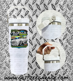 30oz SS Water Bottle With Top Handle - Southeast All Truck Nationals '26 (SEATN)