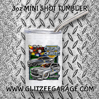 3oz SS Mini Shot Tumbler - KSP Cruising With Cruisers '25 (KSPCWC)