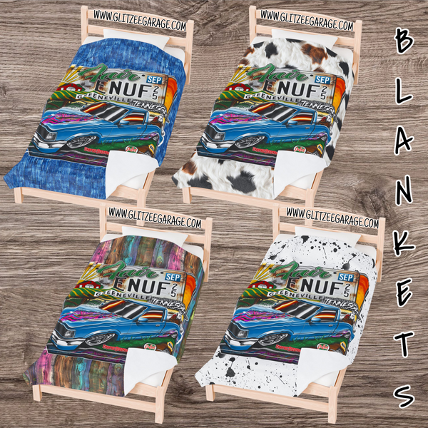 Fleece Blanket - Fair Enuf '25 (ENUF)