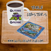 Table Coaster - Neoprene Square - Fair Enuf '25 (ENUF)