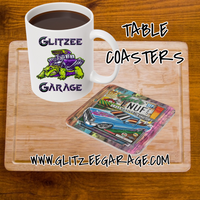 Table Coaster - Neoprene Square - Fair Enuf '25 (ENUF)