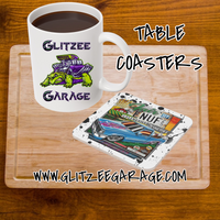 Table Coaster - Neoprene Square - Fair Enuf '25 (ENUF)