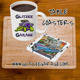 Table Coaster - Neoprene Square - Fair Enuf '25 (ENUF)