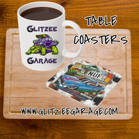 Table Coaster - Neoprene Square - Fair Enuf '25 (ENUF)