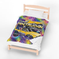 Velveteen Plush Blanket - Southeast Mini Truckin' Nationals '25 (MININATS)