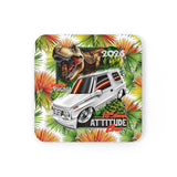 Table Coaster - Neoprene Square - Attitude Check '26 (AC)