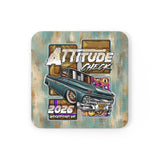 Table Coaster - Neoprene Square - Attitude Check '26 (AC)