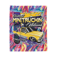 Velveteen Plush Blanket - Southeast Mini Truckin' Nationals '25 (MININATS)