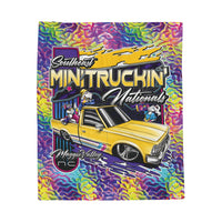 Velveteen Plush Blanket - Southeast Mini Truckin' Nationals '25 (MININATS)
