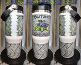 30oz SS Water Bottle With Top Handle - Attitude Check '26 (AC)