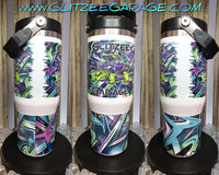 30oz SS Water Bottle With Top Handle - Sparks In The Ozarks '25 (SITO)