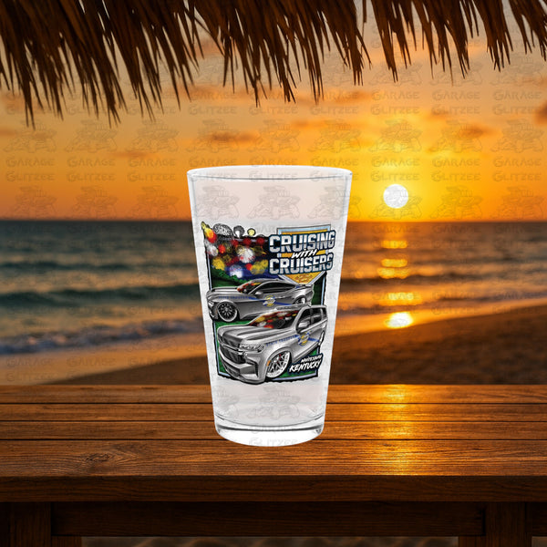 16oz Pint Glass - KSP Cruising With Cruisers '25 (KSPCWC)