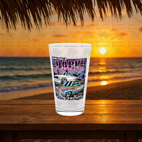 16oz Pint Glass - Sparks In The Ozarks '25 (SITO)