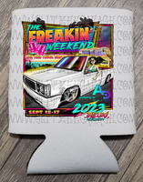 12oz Soft Koozee - The Freakin Weekend '23 (TFW)