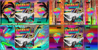 License Plate - The Freakin Weekend '23 (TFW)