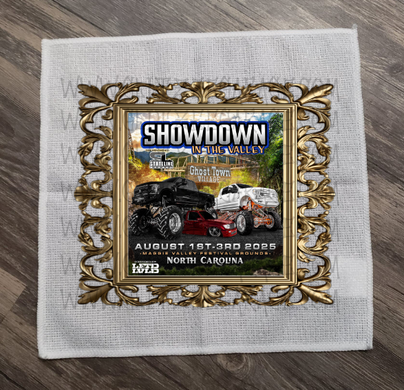 Tumbler Towel (Microfiber) - Showdown In The Valley '25 (SITV)