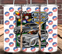 20oz SS Water Bottle/Tumbler - KSP Cruising With Cruisers '25 (KSPCWC)
