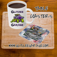Table Coaster - Neoprene Square - KSP Cruising With Cruisers '25 (KSPCWC)