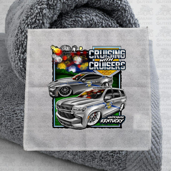 Tumbler Towel (Microfiber) - KSP Cruising With Cruisers '25 (KSPCWC)