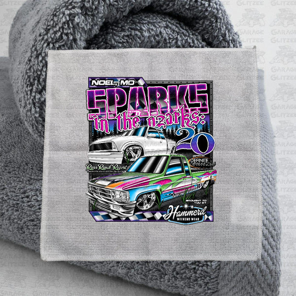 Tumbler Towel (Microfiber) - Sparks In The Ozarks '25 (SITO)