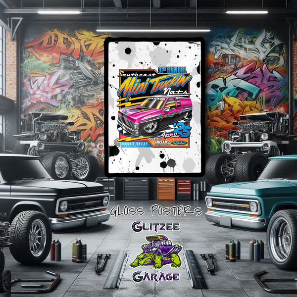 Gloss Poster - Southeast Mini Truckin' Nationals '25 (MININATS)