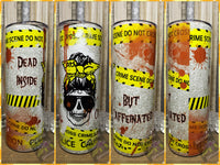 20oz SS Tumbler - Dead Inside