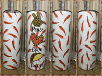 20oz SS Tumbler - Tacos