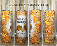 20oz SS Tumbler - Time Of The Year (Fall)