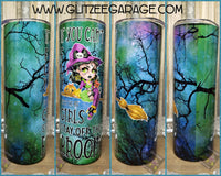 20oz SS Tumbler - Stay Off The Broom