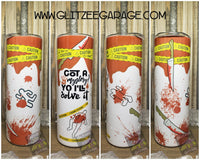 20oz SS Tumbler - Got A Mystery? Yo I'll Solve It