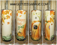 20oz SS Tumbler - Happy Fall Y'all