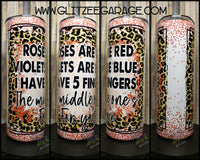 20oz SS Tumbler - 5 Fingers