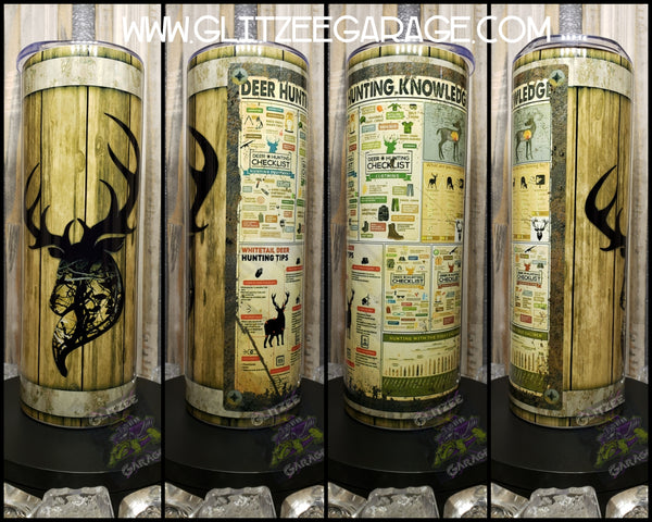 20oz SS Tumbler - Deer Hunting Knowledge