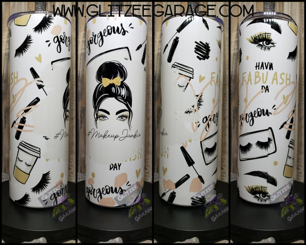 20oz SS Tumbler - Makeup Junkie