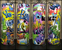 20oz SS Tumbler - Kid's Graffiti