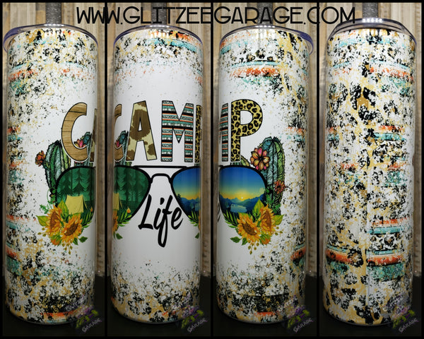 20oz SS Tumbler - Camp Life