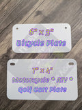 Mini License Plate - Get Decked - Silverado '22 (GD)