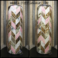20oz SS Tumbler - Pink Tangram