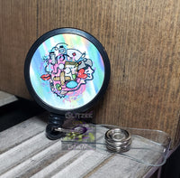 Retractable Badge Holder - Medical Clipart