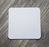 Table Coaster - Neoprene Square - XL - 30 Year Anniversary