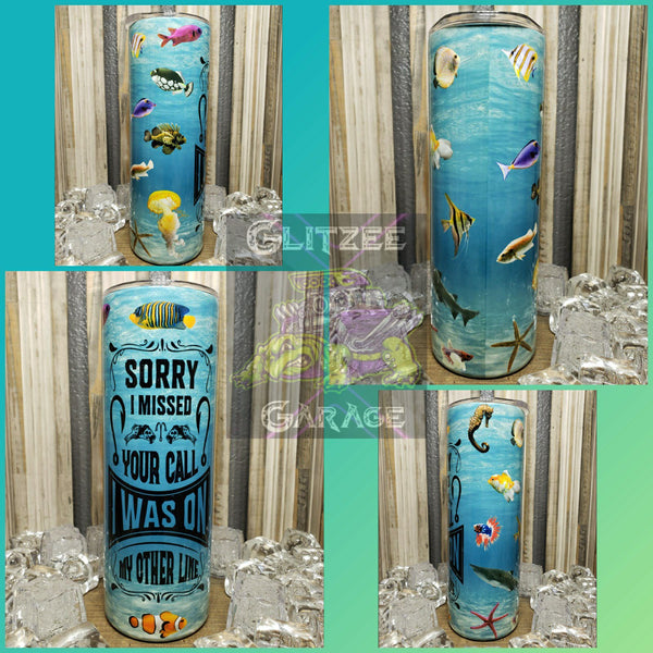 20oz SS Tumbler - Ocean Missed Call
