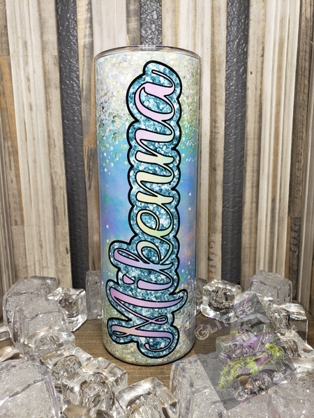 20oz SS Tumbler - Opal Glitter