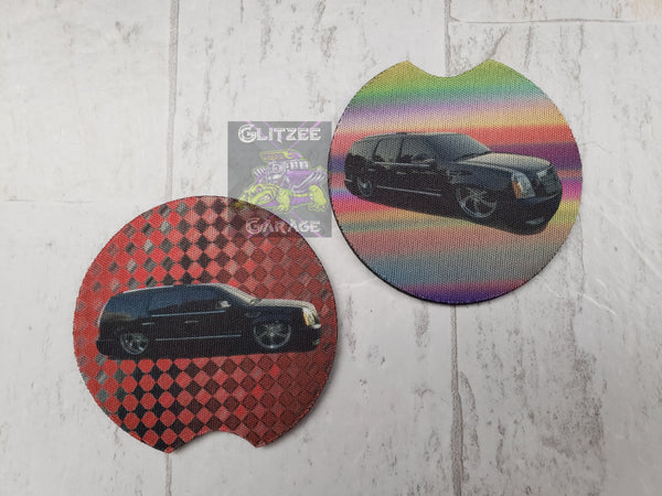 Car Coaster - Neoprene Circle (Customize Me) 2.5"