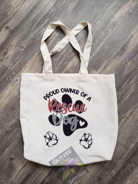 Tote Bag - Rescue Dog