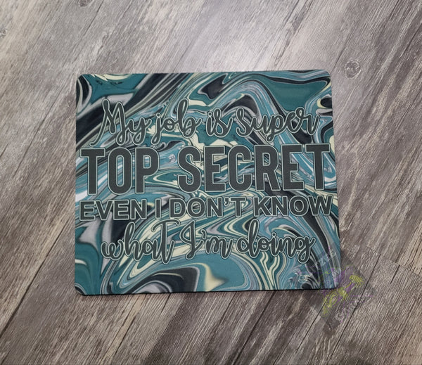 Mouse Pad  - Job * Top Secret