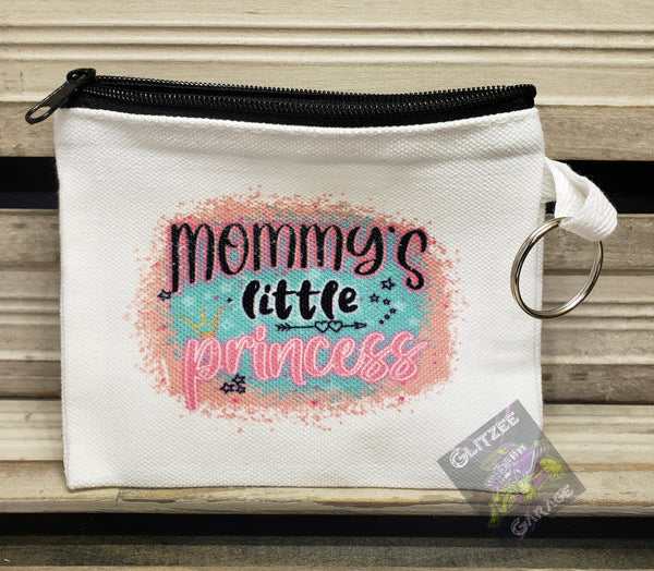 Coin/Card/Cash Pouch - Mommy's Little Princess